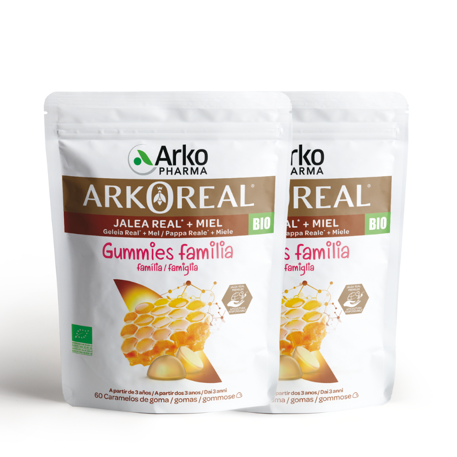 Arkoreal Jalea Real + Gomitas Miel 2x20