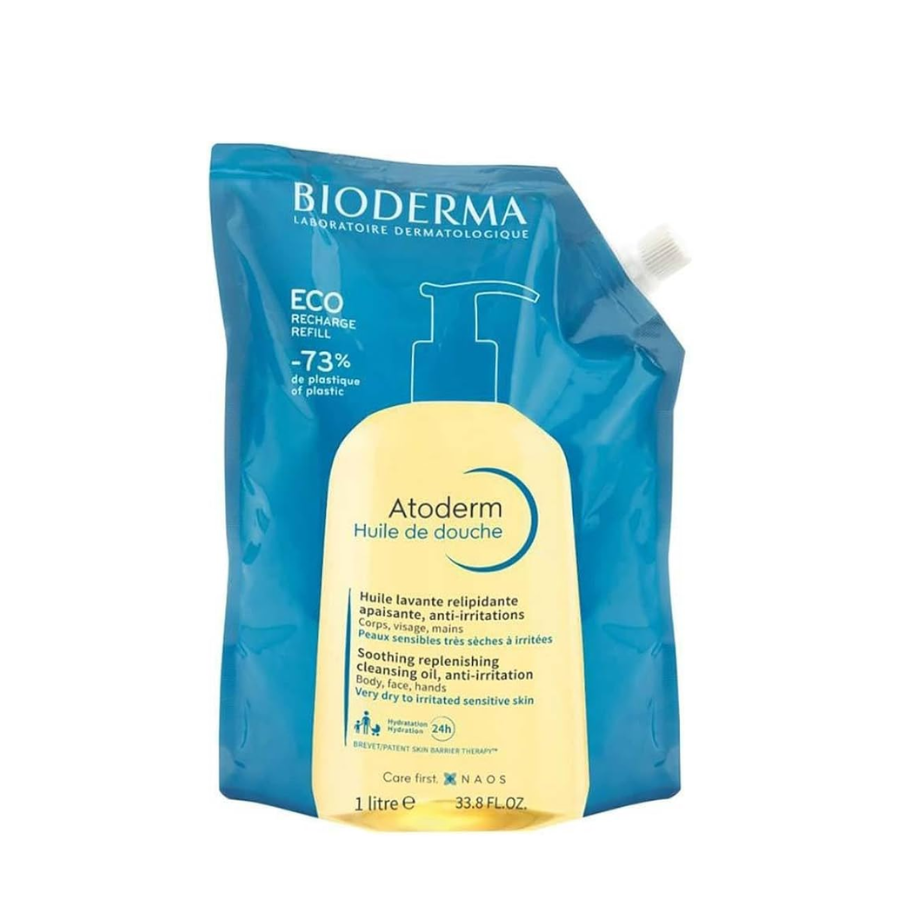 Bioderma Atoderm Óleo de Douche Ecorefill 1000ml