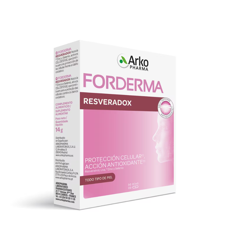 Forderma Resvéradox Gélules x30