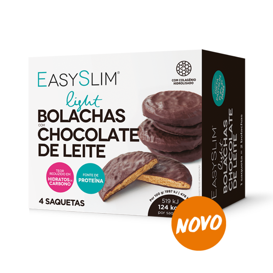 Galletas de Chocolate con Leche Easyslim x4