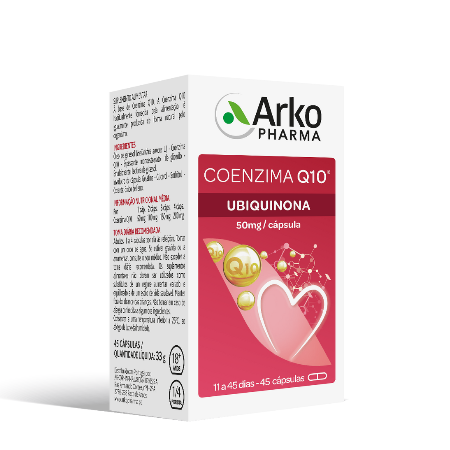 Arkopharma Coenzima Q10 Cápsulas x45