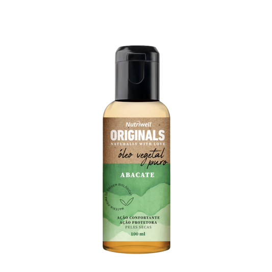 Nutriwell Originals Oleo Vegetal Puro Abacate 100ml