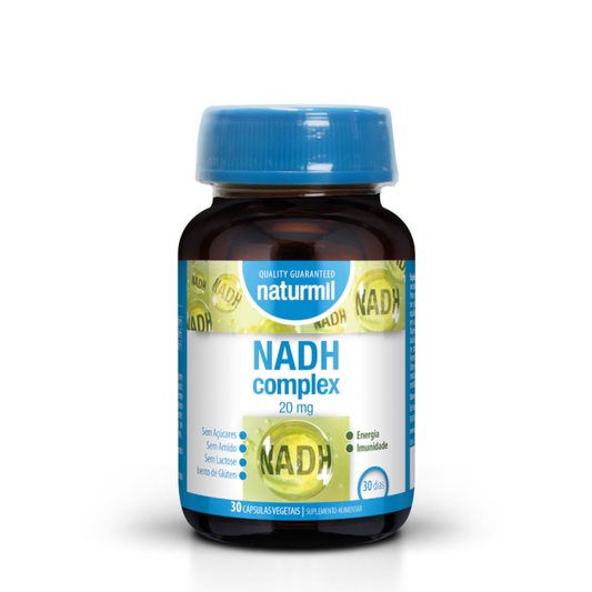 Naturmil NADH Complex 20mg Cápsulas x30