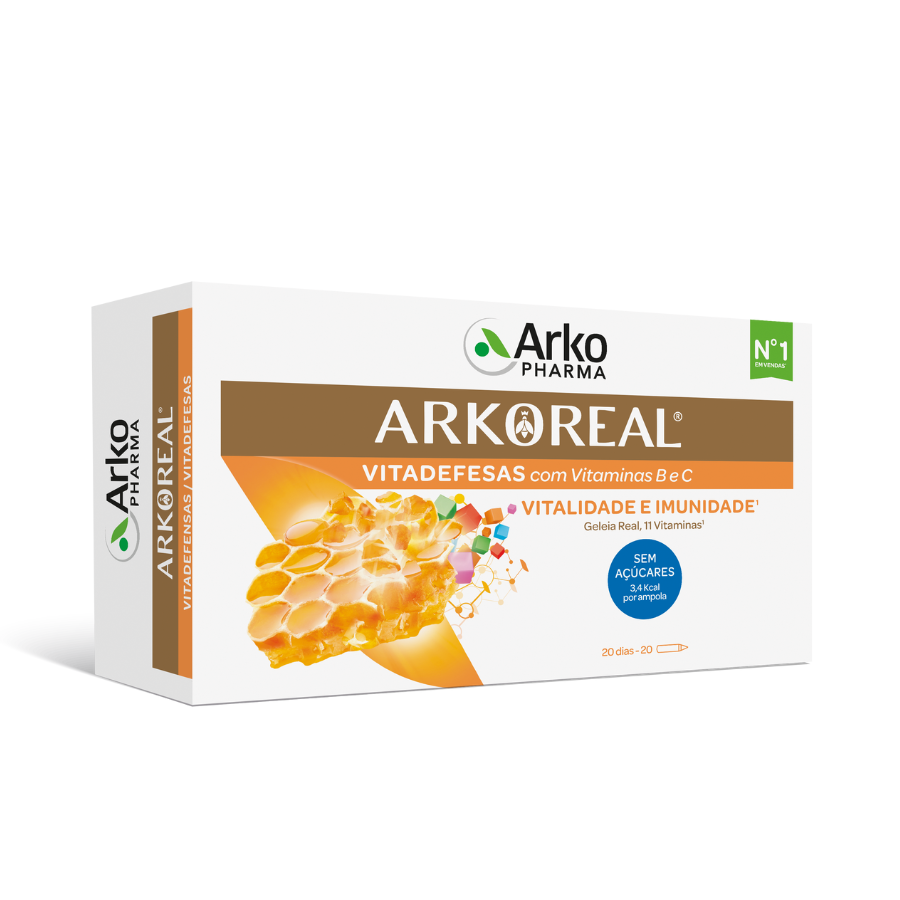 Arkoreal Vitaminized Royal Jelly Ampoules x20