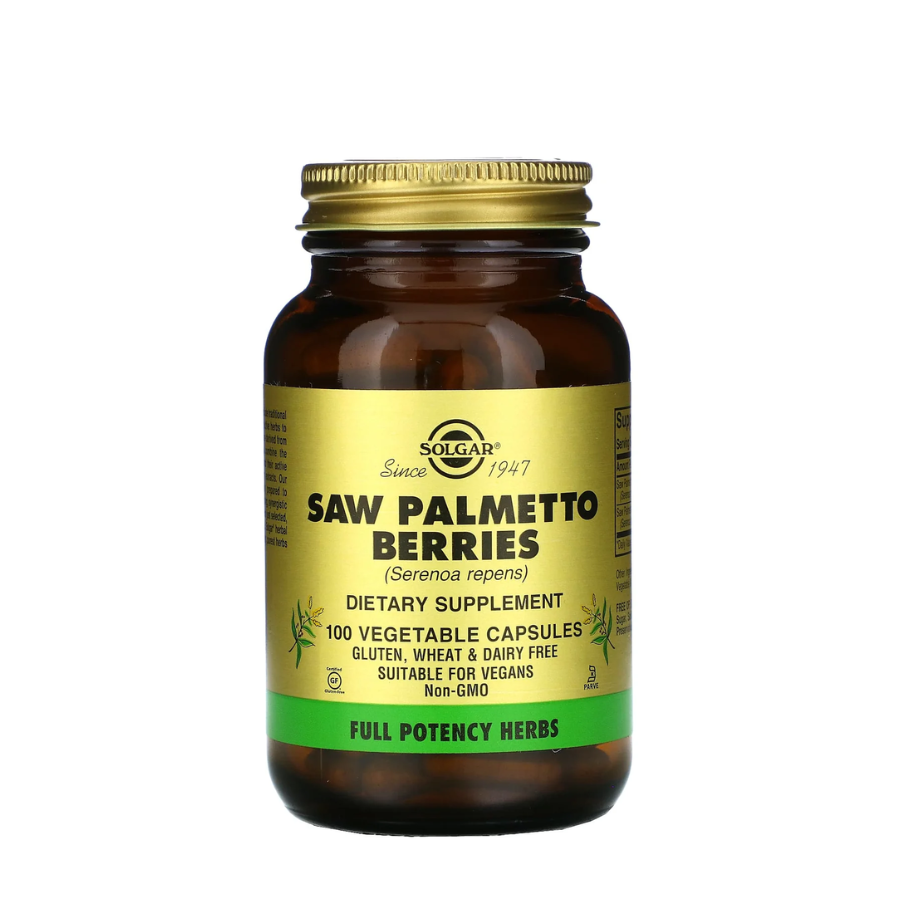 Solgar Saw Palmetto Berries Capsules x100