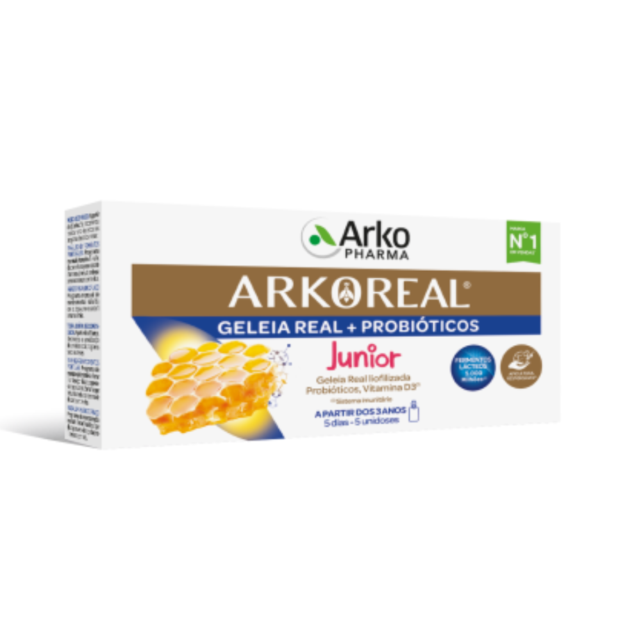 Arkoreal Geleia Real + Probióticos Júnior x5