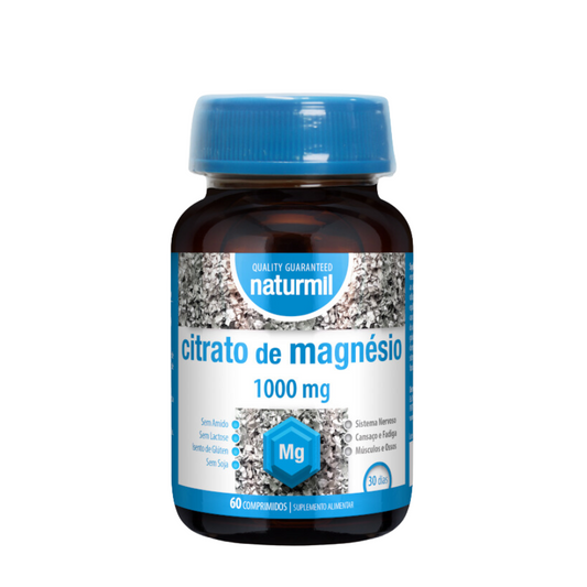 Naturmil Citrato de Magnésio 1000mg x60