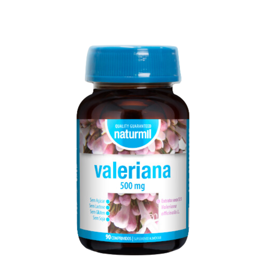 Naturmil Valerian 500mg Tablets x90 – FarmatoGo