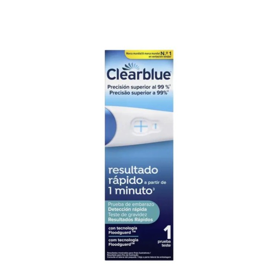 Prueba de embarazo Clearblue 1 minuto