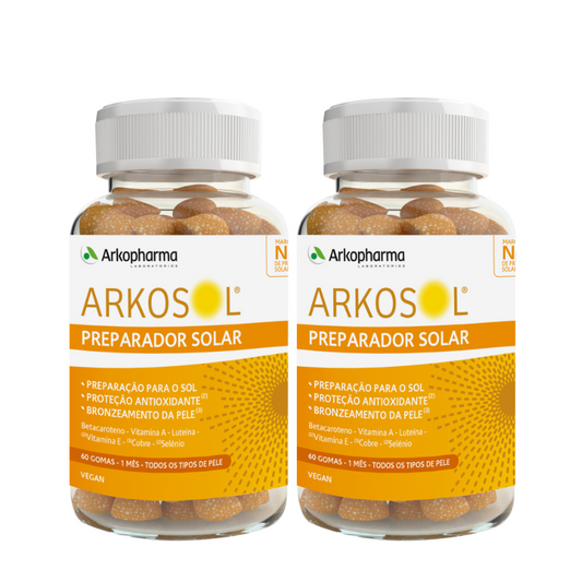 Arkosol Solar Preparation Gummies 2x60