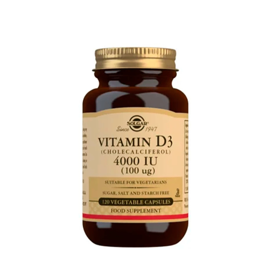 Solgar Vitamin D3 4000UI Capsules x120