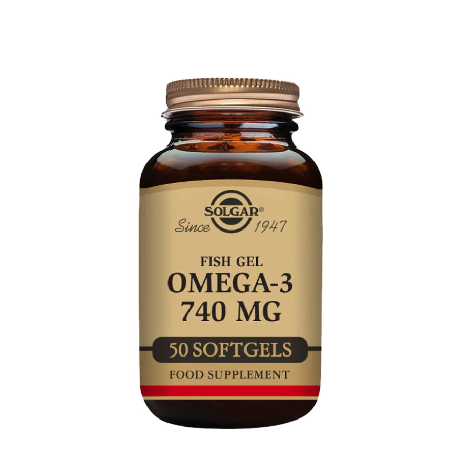 Solgar Gel Pescado Omega-3 740mg x50