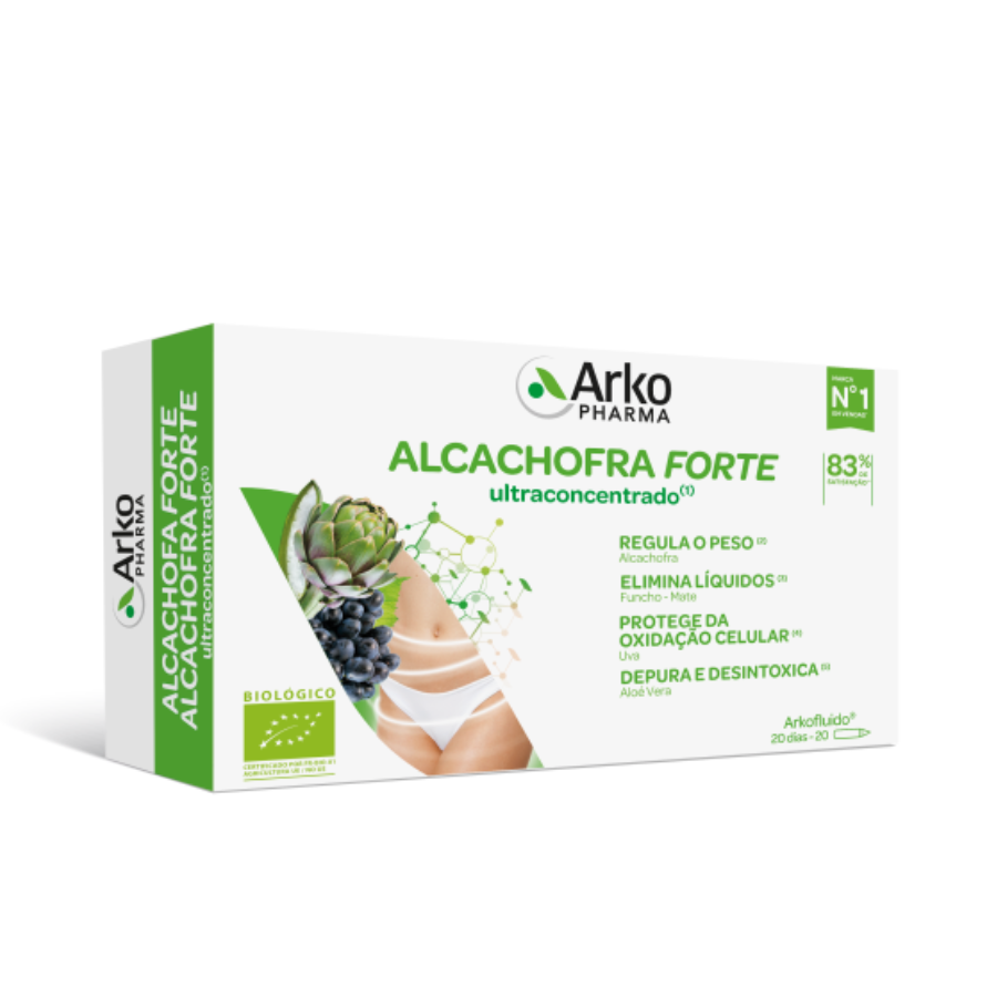 Arkopharma Alcachofra Forte Ampolas x20