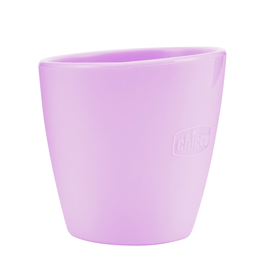 Chicco Mini Vaso Silicona Rosa +6M