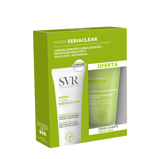 SVR Pack Sebiaclear Hydra 40ml + Creme Lavante 55ml