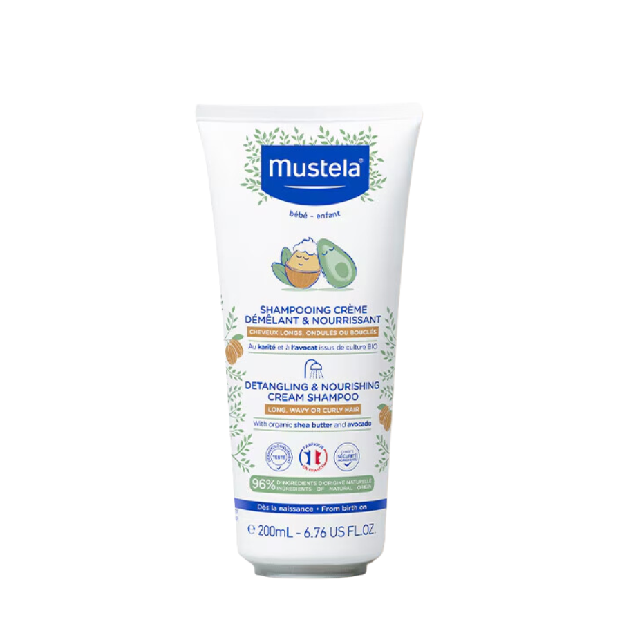 Mustela Nourishing Detangling Cream Shampoo 200ml