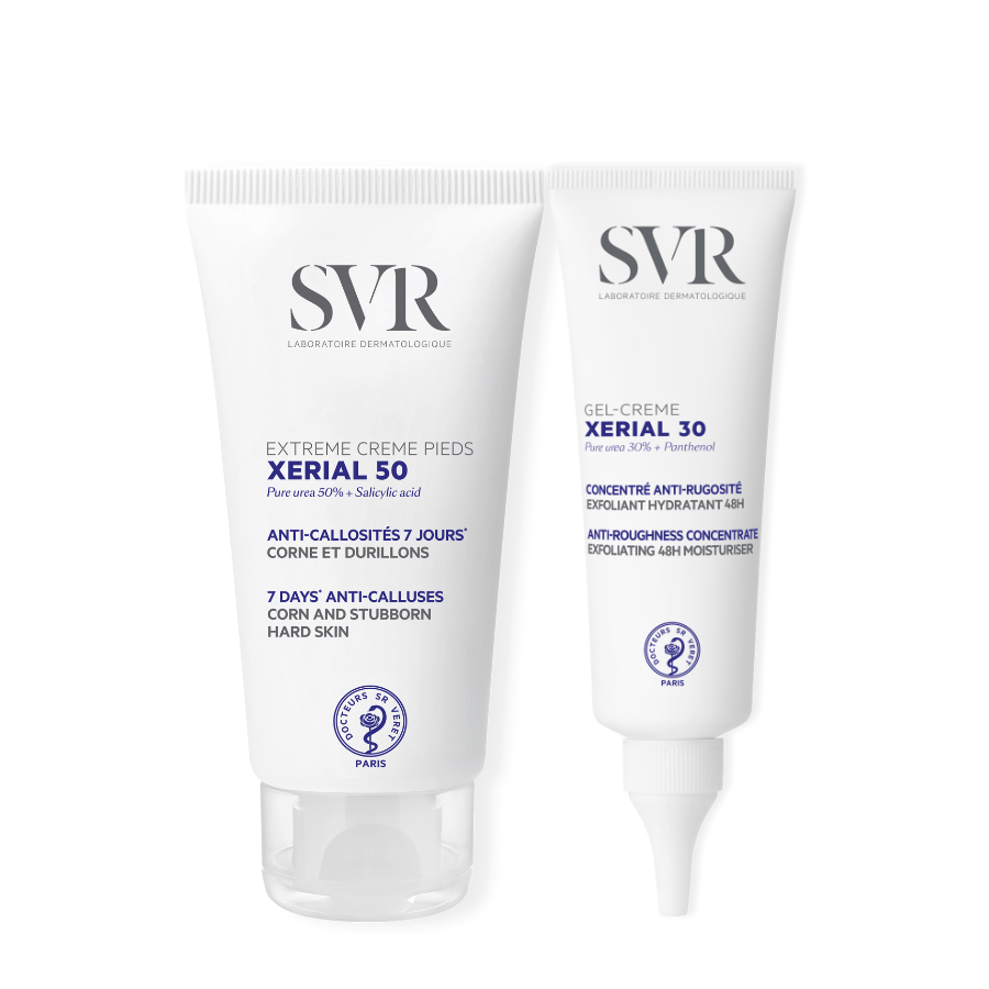 SVR Xerial 50 Extreme Creme de Pés +  Xerial 30 Gel-Creme 75ml