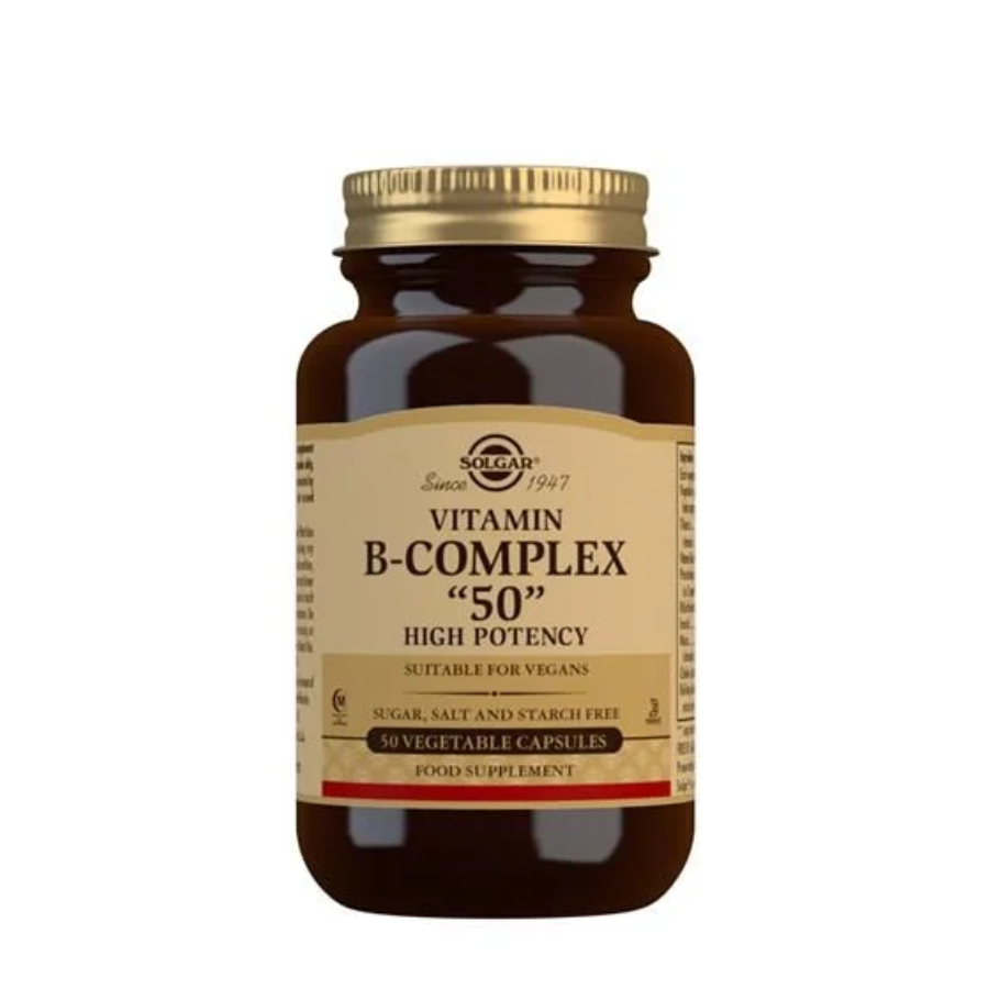 Solgar Vitamina B-Complex 50 Cápsulas Vegetais x50