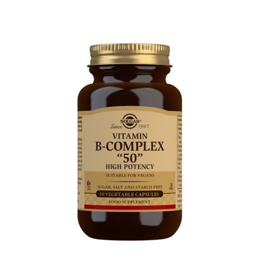 Solgar Vitamin B-Complex 50 Vegetable Capsules x50