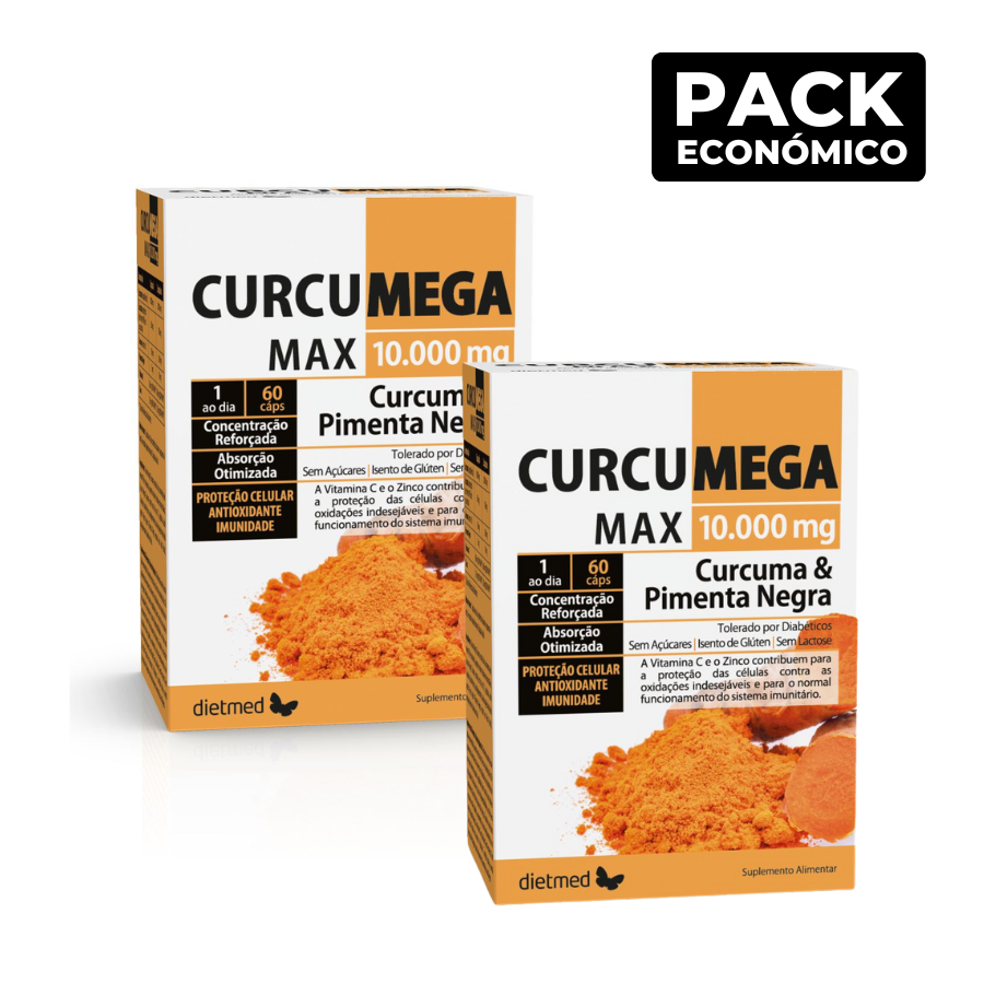 Curcumega Max 10,000mg Capsules 2x60