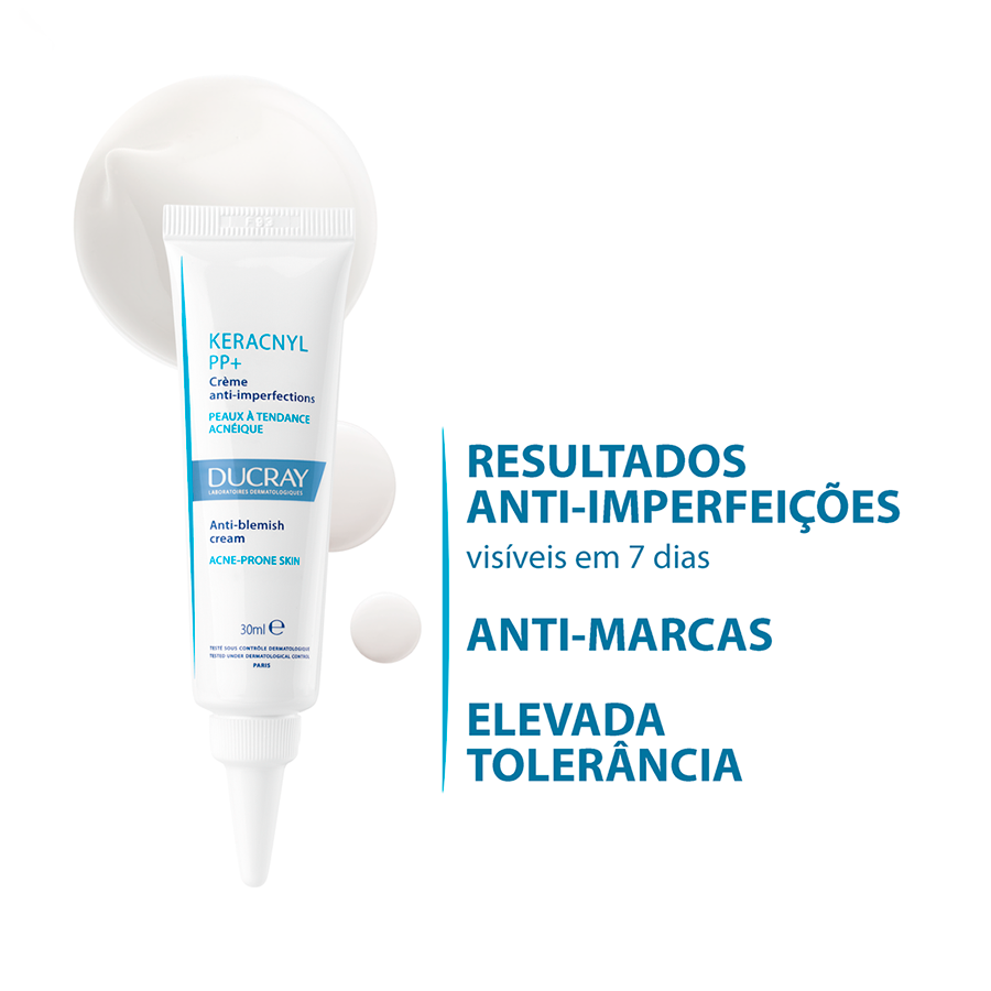 Ducray Keracnyl PP+ Creme Anti-Imperfeições 30ml