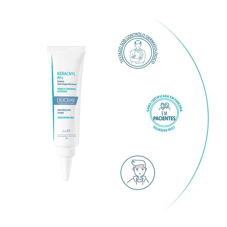 Ducray Keracnyl PP+ Anti-Blemish Cream 30ml