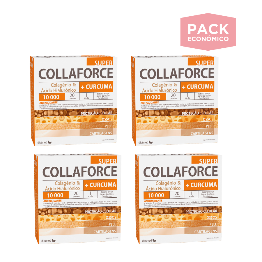 Collaforce Super + Cúrcuma Sobres 4x20