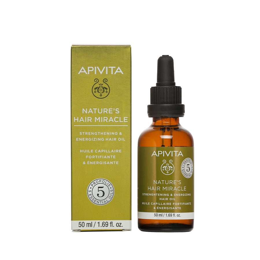 Apivita Fortifying &amp; Energizing Hair Oil 50ml