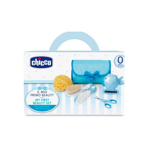 Chicco My First Beauty Set 5in1, Set Chicco Igiene Neonato,0 Mesi, Azz –  BabyBoutique